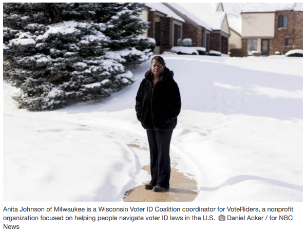 Wisconsin Coordinator Anita for NBC
