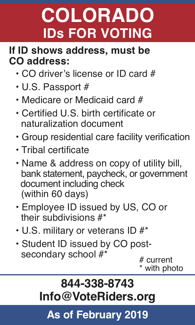 Check your Voter ID · VoteRiders