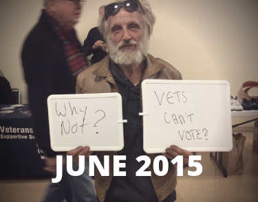 June 2015- Vets Cant Vote