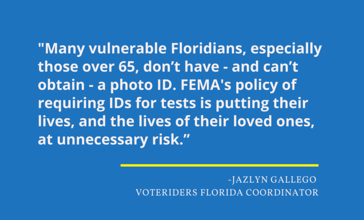 No Photo ID = No COVID-19 Test for Millions?