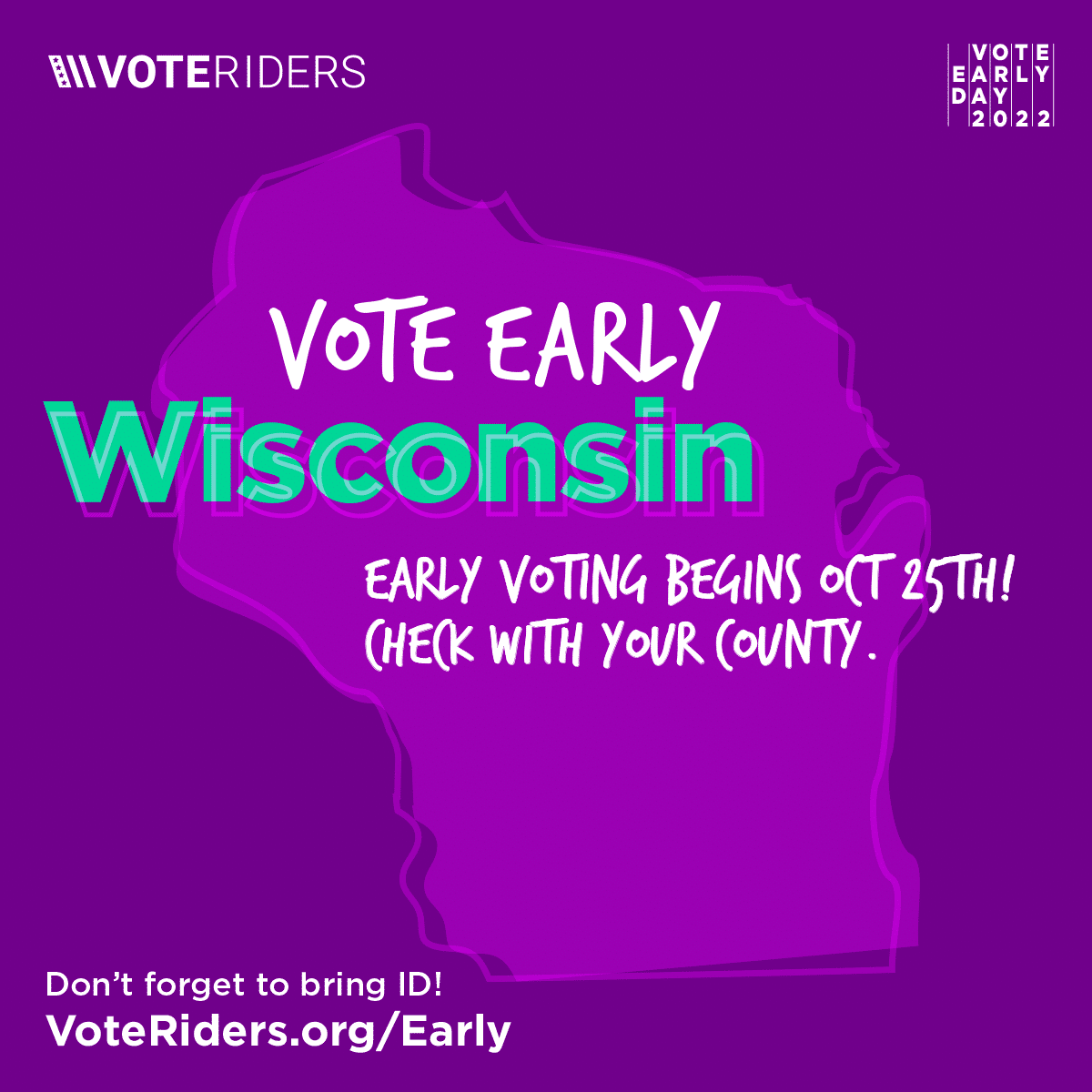 Vote Early Day • VoteRiders