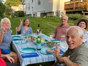 Members of the Radio PSA Team gathered this summer in Massachusetts to celebrate their hard work.