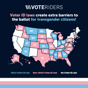 VoteRiders • Trans People Vote • Slide 1